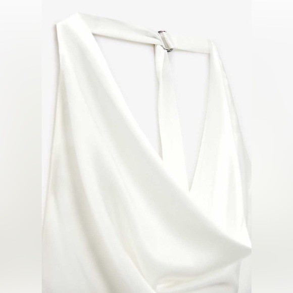 Zara Satin Jumpsuit - Picture 6 of 7